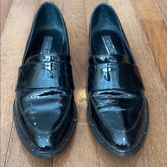 Rachel Zoe Blanca Black Slip-On Loafers Size 6 - Picture 3 of 11